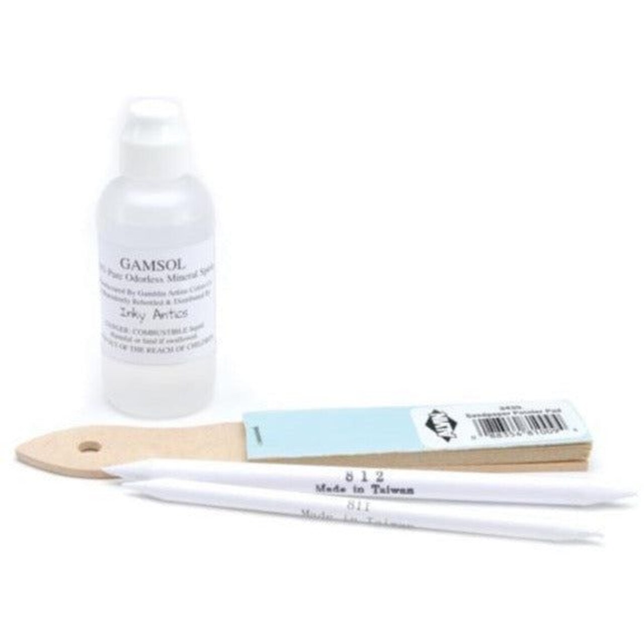 Gamsol Odorless Mineral Spirits Kit for Blending Colored Pencils